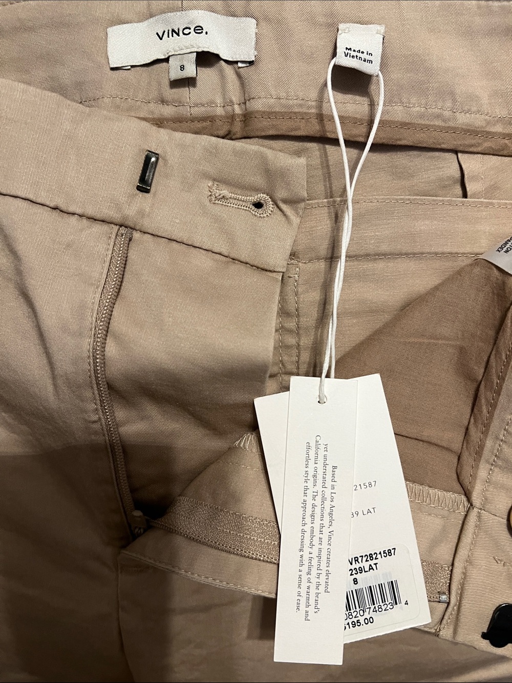 Vince Men’s Beige/Tan Chinos